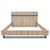 Κρεβάτι διπλό Elencia pakoworld σε oak με γκρι απόχρωση 160x200εκ - ΚΡΕΒΑΤΙΑ στο Milonadakis.gr