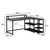 Γραφείο γωνιακό Tebul pakoworld MDF-metal σε oak απόχρωση 100x60x88εκ - ΓΡΑΦΕΙΑ στο Milonadakis.gr