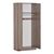Ντουλάπα ρούχων δίφυλλη Zelia pakoworld σε sonoma-oak απόχρωση 79x42x180εκ - ΝΤΟΥΛΑΠΕΣ στο Milonadakis.gr