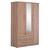 ΝΤΟΥΛΑΠΑ ΜΕ ΚΑΘΡΕΦΤΗ & ΣΥΡΤΑΡΙΑ CEASAR HM2485.11 SONAMA OAK ΜΕΛΑΜΙΝΗ 119x48x183Υεκ - ΝΤΟΥΛΑΠΕΣ στο Milonadakis.gr