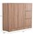 ΝΤΟΥΛΑΠΙ ΜΕ 4 ΑΠΟΘ.ΧΩΡΟΥΣ MATIN HM2480.02 SONAMA OAK ΜΕΛΑΜΙΝΗ 117x39,5x99,5Υεκ - ΝΤΟΥΛΑΠΕΣ στο Milonadakis.gr