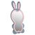 ΠΑΙΔΙΚΟΣ ΚΑΘΡΕΦΤΗΣ ΔΑΠΕΔΟΥ BUNNY HM4489.02 MDF ΡΟΖ & ΜΠΛΕ-ΜΑΥΡΟ STAND 80x162Υεκ. - ΚΑΘΡΕΠΤΕΣ στο Milonadakis.gr