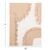 ΠΙΝΑΚΑΣ ΟΡΘΟΓΩΝΙΟΣ ΣΕΙΡΑ SANTORINI HM4533 MDF ΥΠΟΛΕΥΚΟ-ΚΑΦΕ-ΚΡΟΣΙΑ ΜΠΕΖ 60x4,5(πάχος)x80Υεκ - ΠΙΝΑΚΕΣ στο Milonadakis.gr