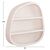 ΡΑΦΙ ΤΟΙΧΟΥ ΣΕΙΡΑ SANTORINI HM18058 MDF ΣΕ ΥΠΟΛΕΥΚΟ ΧΡΩΜΑ 95x18x100Υεκ. - ΡΑΦΙΑ ΤΟΙΧΟΥ στο Milonadakis.gr