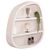ΡΑΦΙ ΤΟΙΧΟΥ ΣΕΙΡΑ SANTORINI HM18058 MDF ΣΕ ΥΠΟΛΕΥΚΟ ΧΡΩΜΑ 95x18x100Υεκ. - ΡΑΦΙΑ ΤΟΙΧΟΥ στο Milonadakis.gr