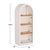 ΡΑΦΙΕΡΑ ΣΕΙΡΑ SANTORINI HM18044 MDF ΥΠΟΛΕΥΚΟ-ΡΑΦΙΑ ΞΥΛΟ ΕΛΑΤΟΥ ΦΥΣΙΚΟ 80x38x188,5Υεκ. - ΒΙΤΡΙΝΕΣ στο Milonadakis.gr