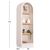 ΡΑΦΙΕΡΑ ΣΕΙΡΑ SANTORINI HM18045 MDF ΥΠΟΛΕΥΚΟ-ΡΑΦΙΑ ΞΥΛΟ ΕΛΑΤΟΥ ΦΥΣΙΚΟ 60x38,5x179Υεκ. - ΒΙΤΡΙΝΕΣ στο Milonadakis.gr