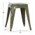 ΣΚΑΜΠΟ ΜΕΤΑΛΛΙΚΟ MELITA HM0096.43 ΣΕ DARK OLIVE ΧΡΩΜΑ 39x39x46Υεκ. - ΠΟΥΦ - ΣΚΑΜΠΟ - ΜΠΑΟΥΛΟ στο Milonadakis.gr