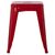 ΣΚΑΜΠΟ ΜΕΤΑΛΛΙΚΟ MELITA HM0096.44 ΣΕ ΚΟΚΚΙΝΟ ΧΡΩΜΑ 39x39x46Υεκ. - ΠΟΥΦ - ΣΚΑΜΠΟ - ΜΠΑΟΥΛΟ στο Milonadakis.gr