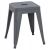 ΣΚΑΜΠΟ ΜΕΤΑΛΛΙΚΟ MELITA HM0096.50 ΣΕ ΓΚΡΙ ΜΑΤ ΧΡΩΜΑ 39x39x46Υεκ. - ΠΟΥΦ - ΣΚΑΜΠΟ - ΜΠΑΟΥΛΟ στο Milonadakis.gr
