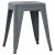 ΣΚΑΜΠΟ ΜΕΤΑΛΛΙΚΟ MELITA HM0096.50 ΣΕ ΓΚΡΙ ΜΑΤ ΧΡΩΜΑ 39x39x46Υεκ. - ΠΟΥΦ - ΣΚΑΜΠΟ - ΜΠΑΟΥΛΟ στο Milonadakis.gr