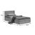 Κρεβάτι Olympus pakoworld με συρτάρι με φυσική απόχρωση 120x200εκ - ΚΡΕΒΑΤΙΑ στο Milonadakis.gr