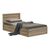 Κρεβάτι Olympus pakoworld με συρτάρι με φυσική απόχρωση 120x200εκ - ΚΡΕΒΑΤΙΑ στο Milonadakis.gr