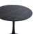 Τραπέζι Balou II pakoworld MDF σε μαύρο μαρμάρου απόχρωση Φ80x75εκ - ΤΡΑΠΕΖΙΑ ΚΟΥΖΙΝΑΣ στο Milonadakis.gr