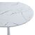 Τραπέζι Balou II pakoworld MDF σε λευκό μαρμάρου απόχρωση Φ80x75εκ - ΤΡΑΠΕΖΙΑ ΚΟΥΖΙΝΑΣ στο Milonadakis.gr