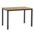 Τραπέζι Witte pakoworld MDF/Metal σε sonoma απόχρωση με λευκο πόδι 110x70x76εκ - ΤΡΑΠΕΖΙΑ ΚΟΥΖΙΝΑΣ στο Milonadakis.gr