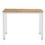 Τραπέζι Witte pakoworld MDF/Metal σε sonoma απόχρωση με μαύρο πόδι 110x70x76εκ - ΤΡΑΠΕΖΙΑ ΚΟΥΖΙΝΑΣ στο Milonadakis.gr