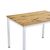 Τραπέζι Witte pakoworld MDF/Metal σε sonoma απόχρωση με μαύρο πόδι 110x70x76εκ - ΤΡΑΠΕΖΙΑ ΚΟΥΖΙΝΑΣ στο Milonadakis.gr