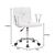 Καρέκλα γραφείου Buleco pakoworld pu σε λευκή απόχρωση 56x46x74-86εκ - ΚΑΡΕΚΛΕΣ ΓΡΑΦΕΙΟΥ στο Milonadakis.gr
