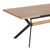 Τραπέζι Jessamy pakoworld επεκτεινόμενο MDF 43mm σε φυσική απόχρωση και πόδι μεταλλικό μαύρο 160/200x90x76εκ - ΤΡΑΠΕΖΙΑ ΚΟΥΖΙΝΑΣ στο Milonadakis.gr