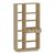 Βιβλιοθήκη με συρτάρια Dakin pakoworld σε oak απόχρωση 80x25x190εκ - ΒΙΒΛΙΟΘΗΚΕΣ στο Milonadakis.gr