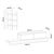 Έπιπλο τηλεόρασης Rumba pakoworld σε λευκή-oak απόχρωση 180x30x31εκ - ΕΠΙΠΛΑ ΤΗΛΕΟΡΑΣΗΣ στο Milonadakis.gr