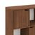 Βιβλιοθήκη Bookel pakoworld σε καρυδί απόχρωση 59.6x27.5x60.4εκ - ΒΙΒΛΙΟΘΗΚΕΣ στο Milonadakis.gr