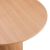 Τραπέζι Mesa pakoword MDF σε Oak απόχρωση Φ120x75εκ - ΤΡΑΠΕΖΙΑ ΚΟΥΖΙΝΑΣ στο Milonadakis.gr