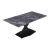 Τραπέζι Tafel pakoword Sintered stone μαύρο με μεταλλικά πόδια σε μαύρη απόχρωση 180x90x76εκ - ΤΡΑΠΕΖΙΑ ΚΟΥΖΙΝΑΣ στο Milonadakis.gr
