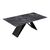 Τραπέζι Meja pakoword Sintered stone μαύρο με μεταλλικά πόδια σε μαύρη απόχρωση 200x100x76εκ - ΤΡΑΠΕΖΙΑ ΚΟΥΖΙΝΑΣ στο Milonadakis.gr