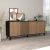ΜΠΟΥΦΕΣ ΜΕΛΑΜΙΝΗΣ KRUDEN HM9446.11 ΜΑΥΡΟ-ΦΥΣΙΚΟ 180x40x78.6Υεκ. - ΜΠΟΥΦΕΔΕΣ-ΚΟΝΣΟΛΕΣ στο Milonadakis.gr