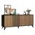 ΜΠΟΥΦΕΣ ΜΕΛΑΜΙΝΗΣ KRUDEN HM9446.11 ΜΑΥΡΟ-ΦΥΣΙΚΟ 180x40x78.6Υεκ. - ΜΠΟΥΦΕΔΕΣ-ΚΟΝΣΟΛΕΣ στο Milonadakis.gr
