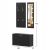 ΣΕΤ ΕΙΣΟΔΟΥ ΜΕ ΚΑΘΡΕΠΤΗ VERN HM2476.02 ΜΕΛΑΜΙΝΗ ΣΕ WENGE 80x27x175Υεκ - ΕΠΙΠΛΑ ΕΙΣΟΔΟΥ στο Milonadakis.gr