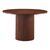 Τραπέζι Mesa pakoword MDF σε καρυδί απόχρωση Φ120x75εκ - ΤΡΑΠΕΖΙΑ ΚΟΥΖΙΝΑΣ στο Milonadakis.gr