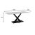 Τραπέζι Tafel pakoword Sintered stone λευκό με μεταλλικά πόδια σε μαύρη απόχρωση 180x90x76εκ - ΤΡΑΠΕΖΙΑ ΚΟΥΖΙΝΑΣ στο Milonadakis.gr