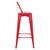 ΣΚΑΜΠΟ BAR ME ΠΛΑΤΗ ΜΕΤΑΛΛΙΚΟ MELITA-PRO HM8643.44 ΚΟΚΚΙΝΟ 42x42x100Υεκ. - ΣΚΑΜΠΟ ΜΠΑΡ στο Milonadakis.gr