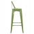 ΣΚΑΜΠΟ BAR ME ΠΛΑΤΗ ΜΕΤΑΛΛΙΚΟ MELITA-PRO HM8643.53 LIGHT OLIVE GREEN 42x42x100Υεκ. - ΣΚΑΜΠΟ ΜΠΑΡ στο Milonadakis.gr