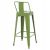 ΣΚΑΜΠΟ BAR ME ΠΛΑΤΗ ΜΕΤΑΛΛΙΚΟ MELITA-PRO HM8643.53 LIGHT OLIVE GREEN 42x42x100Υεκ. - ΣΚΑΜΠΟ ΜΠΑΡ στο Milonadakis.gr