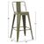 ΣΚΑΜΠΟ ΜΠΑΡ ΜΕΣΑΙΟΥ ΥΨΟΥΣ ΜΕΤΑΛΛΙΚΟ MELITA-PRO HM8574.43 DARK OLIVE GREEN 43x43x88Υεκ. - ΣΚΑΜΠΟ ΜΠΑΡ στο Milonadakis.gr