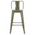 ΣΚΑΜΠΟ ΜΠΑΡ ΜΕΣΑΙΟΥ ΥΨΟΥΣ ΜΕΤΑΛΛΙΚΟ MELITA-PRO HM8574.43 DARK OLIVE GREEN 43x43x88Υεκ. - ΣΚΑΜΠΟ ΜΠΑΡ στο Milonadakis.gr