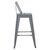 ΣΚΑΜΠΟ ΜΠΑΡ ΜΕΣΑΙΟΥ ΥΨΟΥΣ ΜΕΤΑΛΛΙΚΟ MELITA-PRO HM8574.50 ΓΚΡΙ 43x43x88Υεκ. - ΣΚΑΜΠΟ ΜΠΑΡ στο Milonadakis.gr