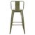 ΣΚΑΜΠΟ ΜΠΑΡ ΜΕΣΑΙΟΥ ΥΨΟΥΣ ΜΕΤΑΛΛΙΚΟ MELITA-PRO HM8574.43 DARK OLIVE GREEN 43x43x88Υεκ. - ΣΚΑΜΠΟ ΜΠΑΡ στο Milonadakis.gr