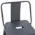 ΣΚΑΜΠΟ ΜΠΑΡ ΜΕΣΑΙΟΥ ΥΨΟΥΣ ΜΕΤΑΛΛΙΚΟ MELITA-PRO HM8574.50 ΓΚΡΙ 43x43x88Υεκ. - ΣΚΑΜΠΟ ΜΠΑΡ στο Milonadakis.gr