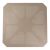 Τραπέζι Icon  pakoworld PP σε απόχρωσςη cappucino 80x80x74.5εκ - ΤΡΑΠΕΖΙΑ ΕΞ. ΧΩΡΟΥ στο Milonadakis.gr