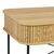 Κονσόλα Scandi pakoworld MDF/Metal σε φυσική απόχρωση με μεταλλικά μαύρα πόδια 120x60x76,5εκ - ΣΥΡΤΑΡΙΕΡΕΣ - ΤΟΥΑΛΕΤΕΣ στο Milonadakis.gr
