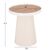 ΣΕΤ 2ΤΜΧ ΤΡΑΠΕΖΙΑ ΣΑΛΟΝΙΟΥ DUNCAN HM21082 MDF ΚΡΕΜ ΚΑΙ ΚΕΡΑΜΙΚΟ TOP Φ80εκ & Φ45εκ - ΤΡΑΠΕΖΑΚΙΑ ΣΑΛΟΝΙΟΥ στο Milonadakis.gr