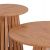 ΣΕΤ 2ΤΜΧ ΤΡΑΠΕΖΙΑ ΣΑΛΟΝΙΟΥ TALBERT HM21083 MDF ΦΥΣΙΚΟ ΞΥΛΟΥ Φ80εκ & Φ45εκ - ΤΡΑΠΕΖΑΚΙΑ ΣΑΛΟΝΙΟΥ στο Milonadakis.gr
