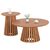 ΣΕΤ 2ΤΜΧ ΤΡΑΠΕΖΙΑ ΣΑΛΟΝΙΟΥ TALBERT HM21083 MDF ΦΥΣΙΚΟ ΞΥΛΟΥ Φ80εκ & Φ45εκ - ΤΡΑΠΕΖΑΚΙΑ ΣΑΛΟΝΙΟΥ στο Milonadakis.gr