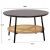 ΣΕΤ 2ΤΜΧ ΤΡΑΠΕΖΙΑ ΣΑΛΟΝΙΟΥ SEWELL HM21087 MDF-ΜΕΤΑΛΛΟ-ΣΥΝΘΕΤΙΚΟ RATTAN Φ80εκ & Φ45εκ - ΤΡΑΠΕΖΑΚΙΑ ΣΑΛΟΝΙΟΥ στο Milonadakis.gr