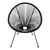 ΣΕΤ ΕΞΩΤΕΡΙΚΟΥ ΧΩΡΟΥ 3ΤΜΧ ACAPULCO HM21101 TWISTED WICKER-ΜΕΤΑΛΛΟ ΣΕ ΜΑΥΡΟ - ΣΕΤ ΣΑΛΟΝΙΑ στο Milonadakis.gr